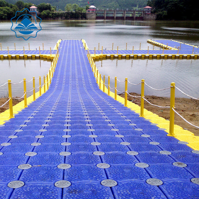 pontoons for floating house, HDPE barrel plastic floating bridge / pontoons made in stark factory buoy