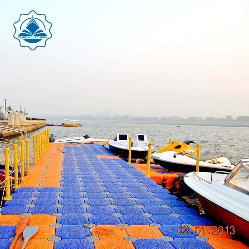 Marine Floater Plastic HDPE Fish Farm Float Cages Potoon PE floating potoon Modular Floating Dock platform