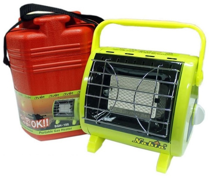 OUTDOOR PORTABLE BUTANE GAS HEATER FOR FISHING, CAMPING