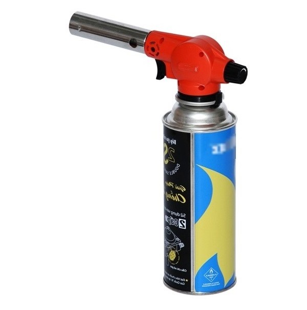 Blow gas torch with anti-flare safety Culinary gas torch Butane gas torch High heat power Model NA-195