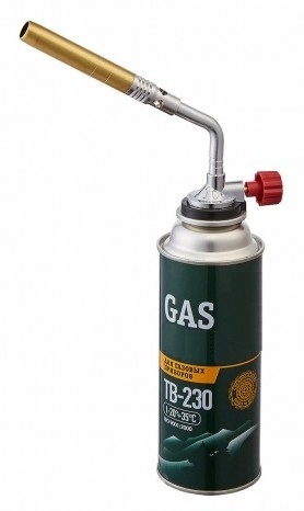 GAS TORCH (Brazing, Welding) Air conditioner repair / Cooper pipe repair / Focused screw flame / One touch connection