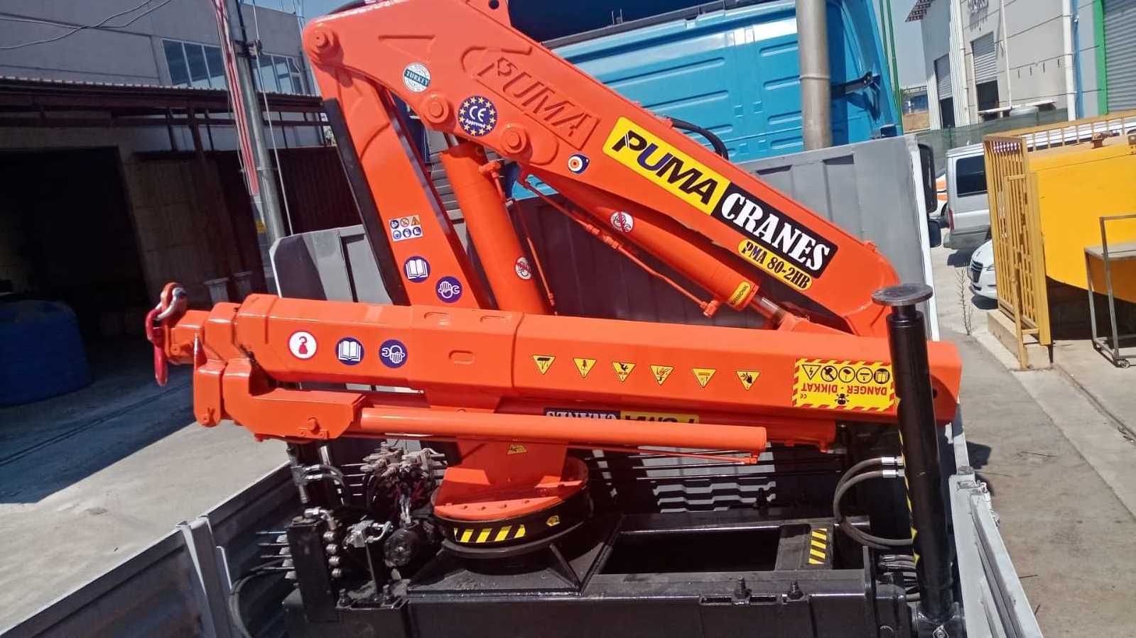 New Design Trailer Crane 5 Ton Rated Load Puma Engine 10M Max. Lifting Height