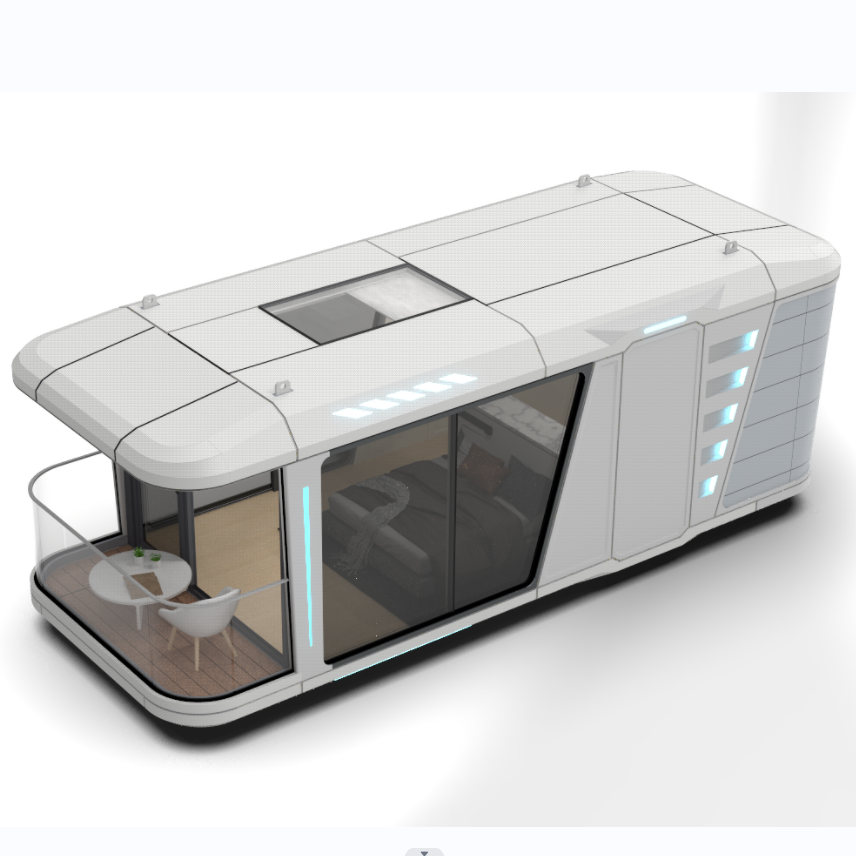 2024 Ready to Ship Modern Luxury Portable Mobile Hotel Homestay Resort Building Prefab House Vessel Capsule House