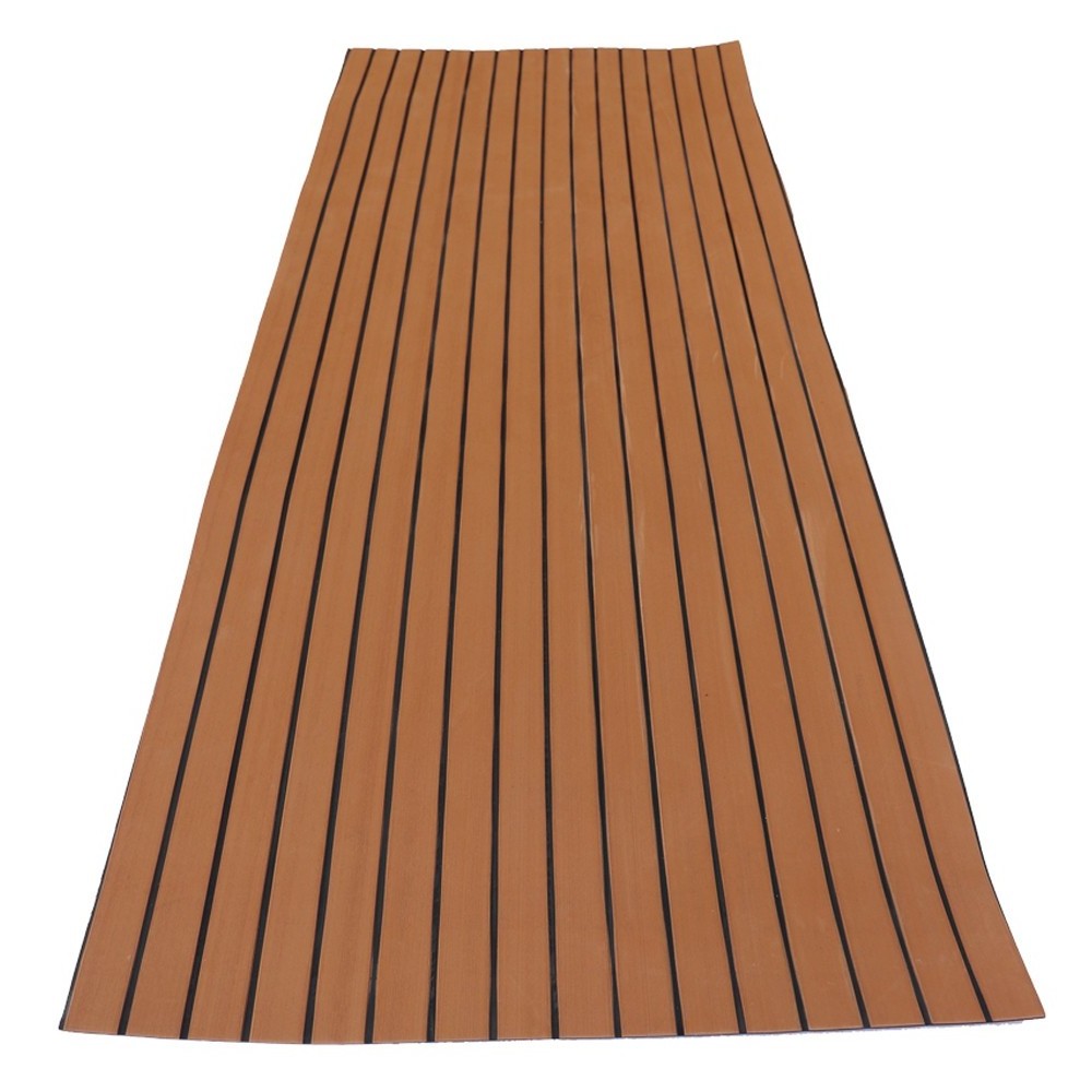 Melors OEM Supply EVA Foam Boat Decking Faux Teak Sheet Boat Synthetic Decking Marine Flooring