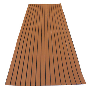 Melors OEM Supply EVA Foam Boat Decking Faux Teak Sheet Boat Synthetic Decking Marine Flooring