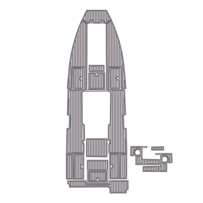 MELORS CNC Customized Jet Ski EVA Traction Mats