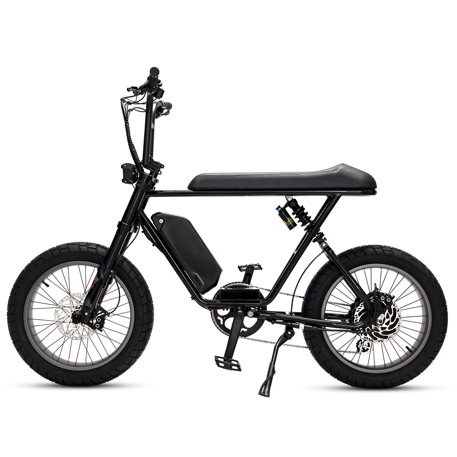 Mario full suspension 1000w ebike fat tire 20 inch