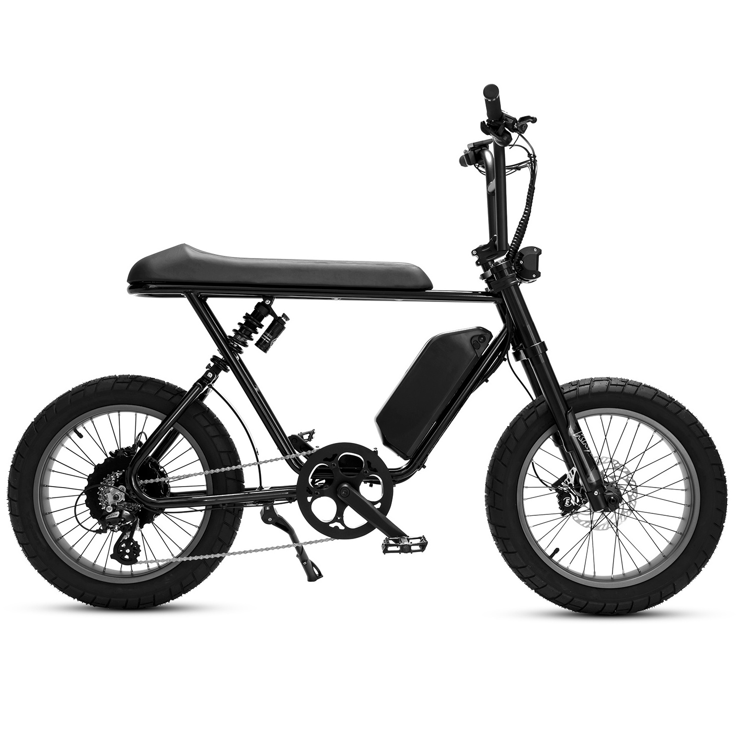 Mario full suspension 1000w ebike fat tire 20 inch