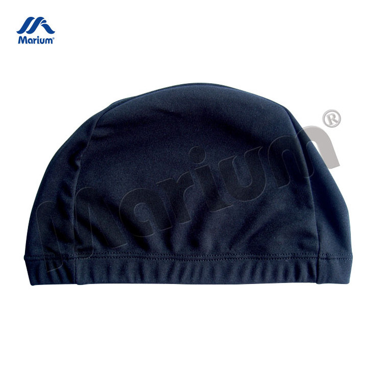 Adult Hair Dry Swimming Cap Polyester Fabric Swim Caps Paris Swims Hat