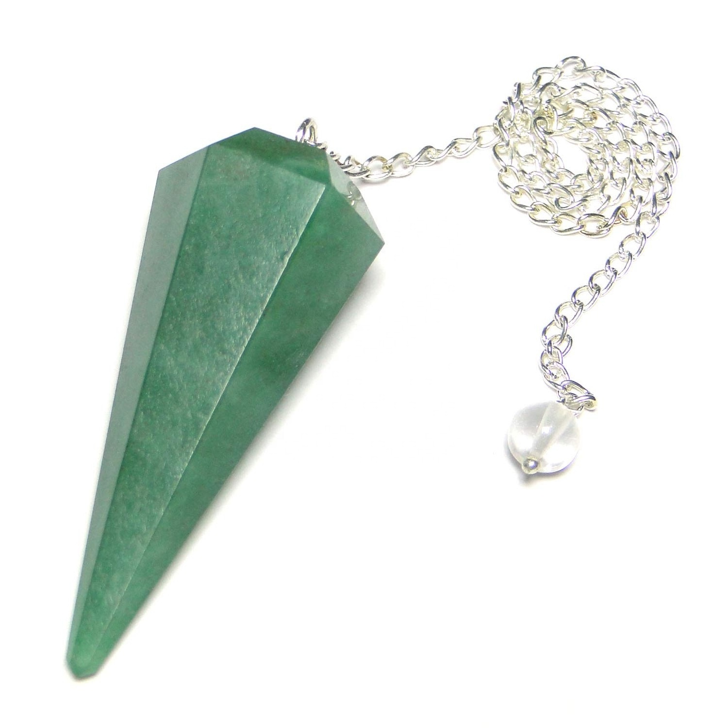 High Quality Natural Green Aventurine Gemstone Pendulums For Wholesale Green Aventurine Pendulums Buy From Mariya Crystal Export