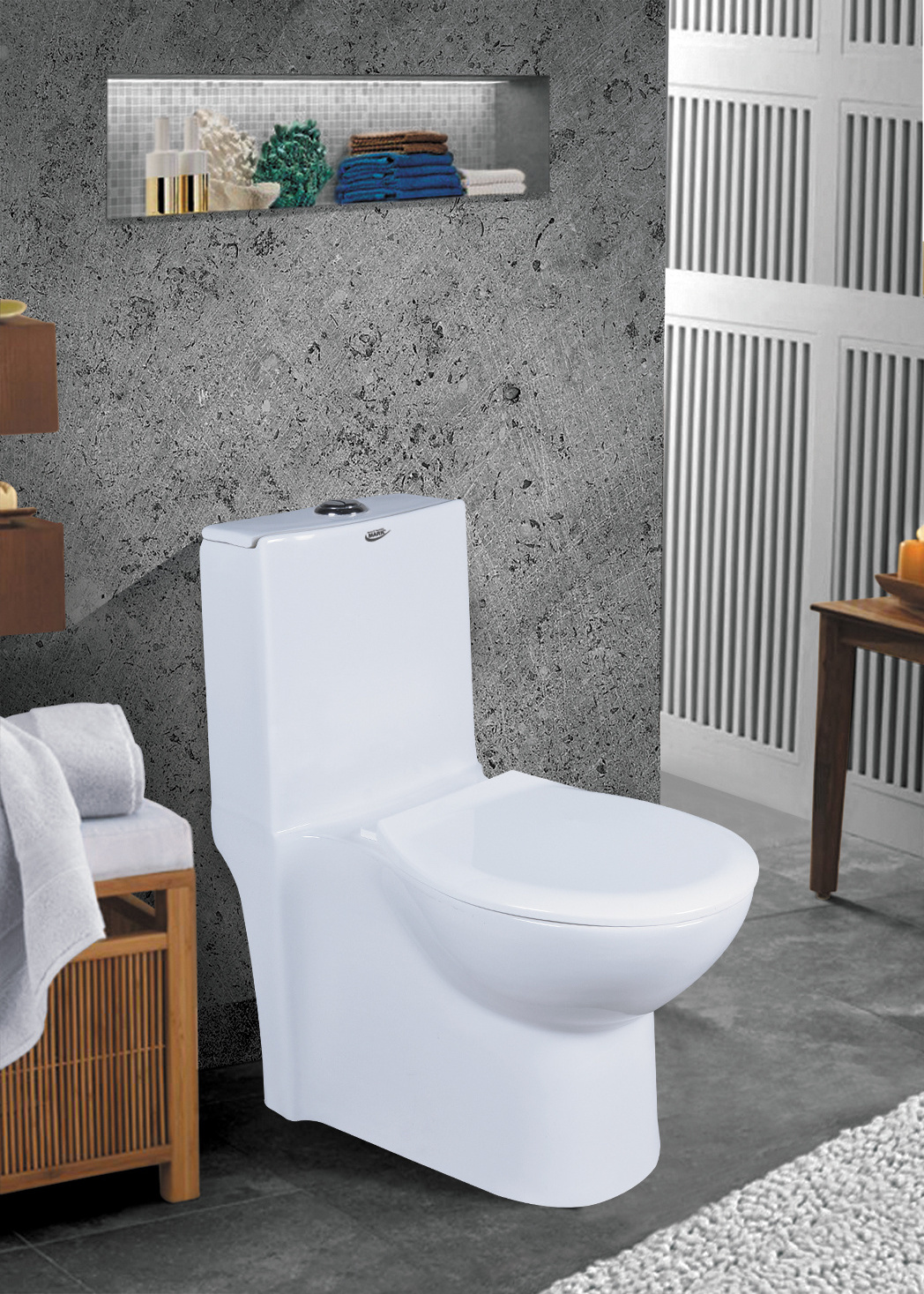 High Quality Sanitary Ware Priyo One Piece Floor Mount Toilet Seats at Wholesale Prices from India Exporter