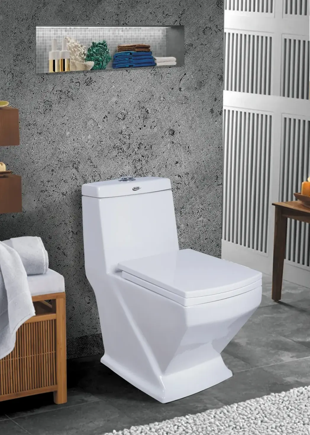 Modern Ceramic One Piece S trap Western Style Sanitary Ware Toilet Seat for Bulk Sale at Best Prices