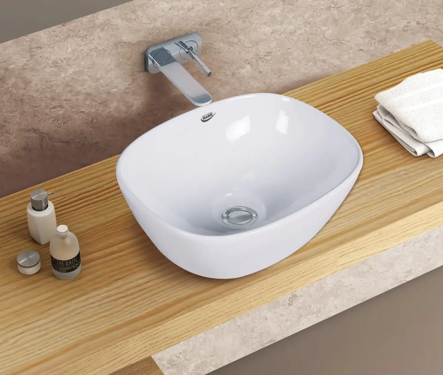 Trendy Vanity Sanitary Ware Ceramic Countertop Wash Basin Stylish Basin Bowl for Sale at Wholesale Prices from India