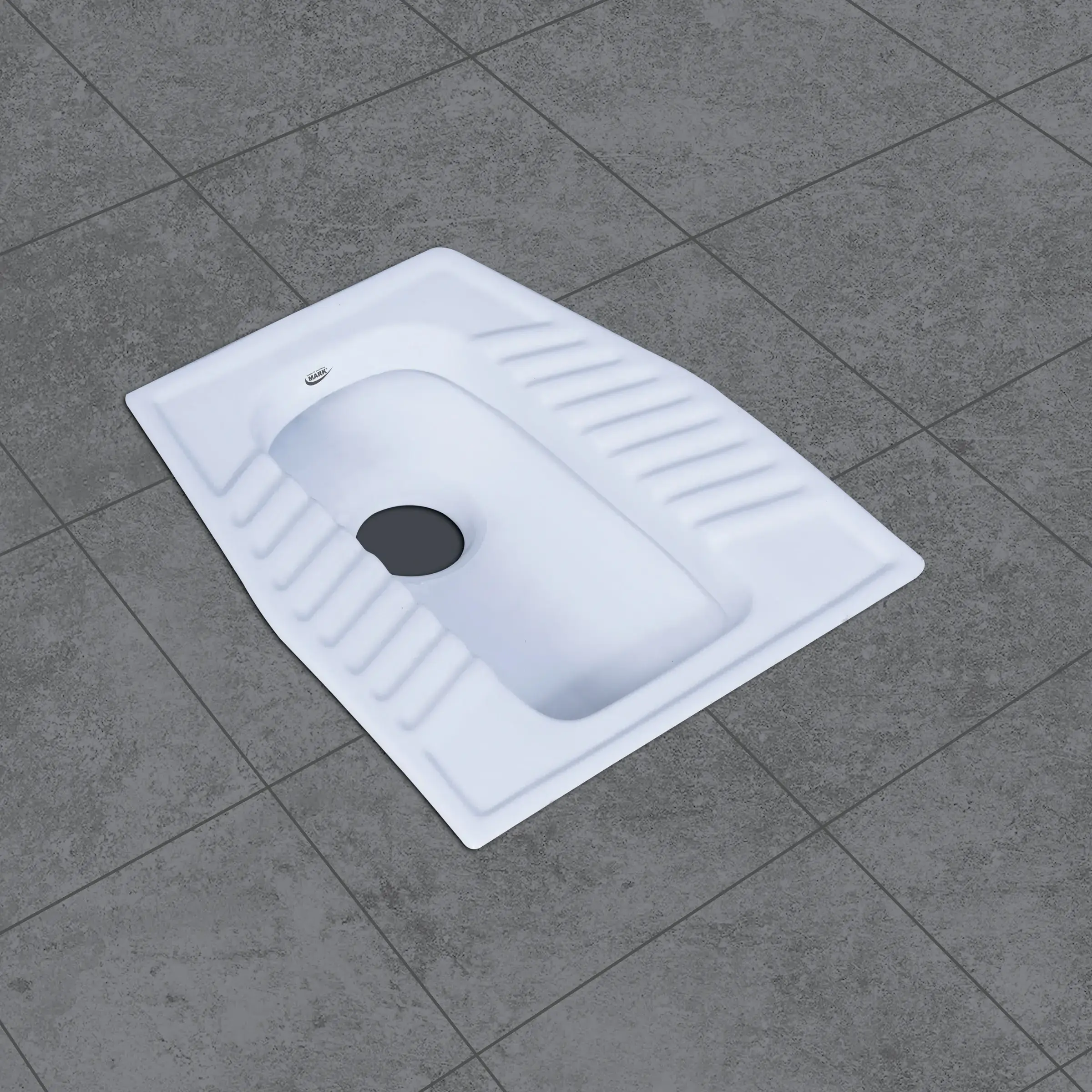 Top Rated White Ceramic Indian Style Sanitary Ware Toilets Eastern Ceramic Squatting Pans for Bulk Export from India