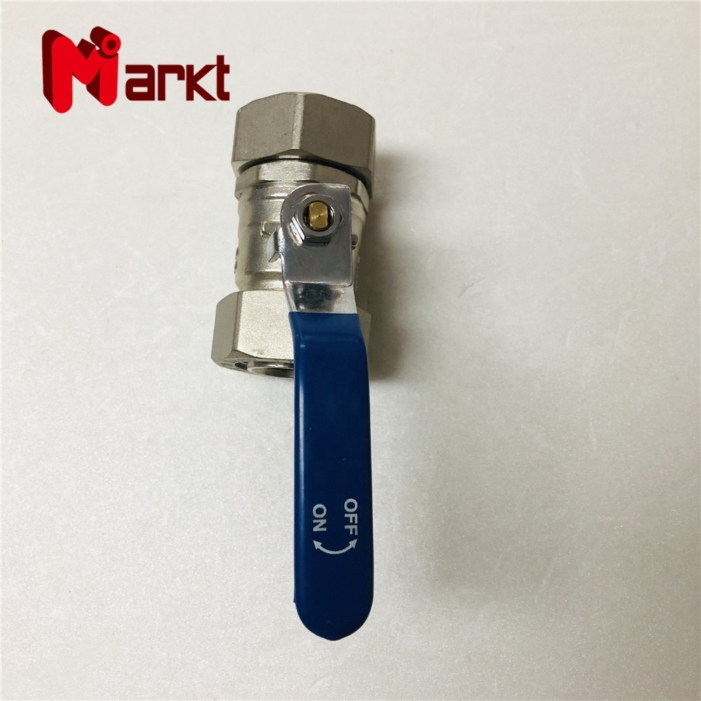 CE certificated standard less weight 1/2 3/4 inch forged pex fitting brass water ball valve