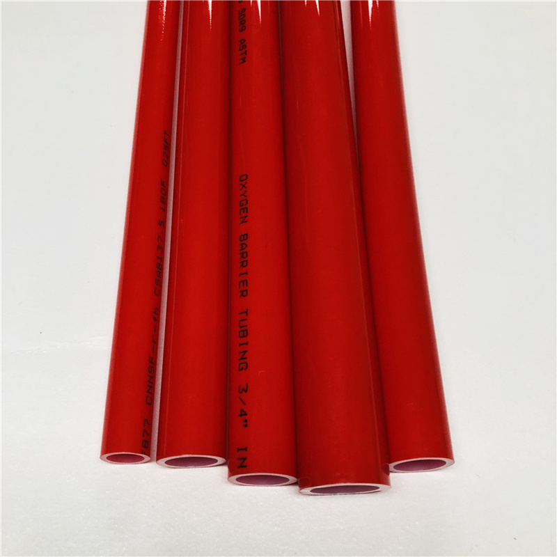 Widely used high quality 16*2mm round 16mm to 32mm pex evoh pipe for under floor heating system