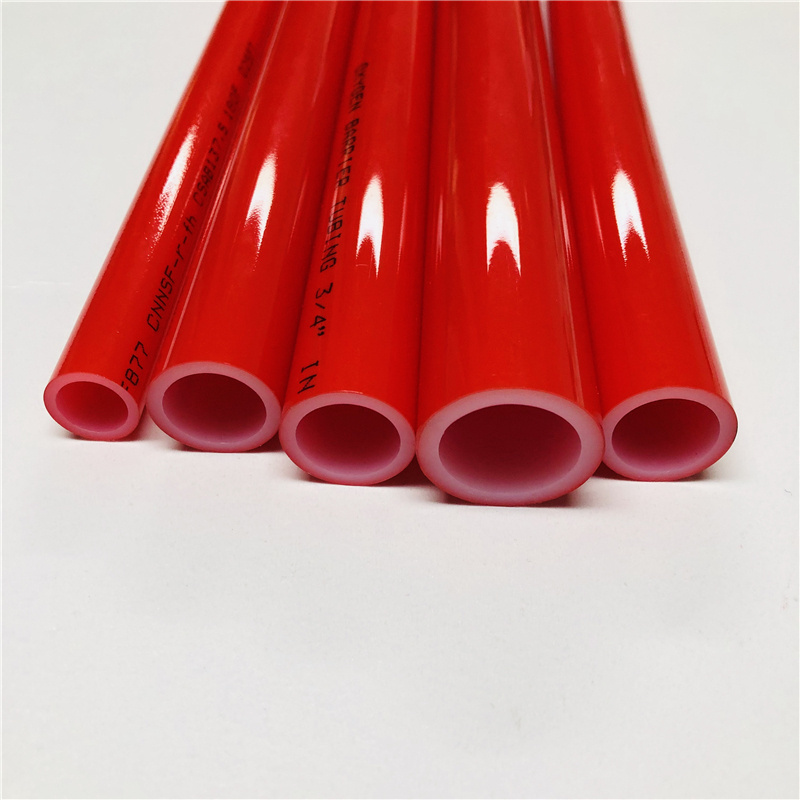 Widely used high quality 16*2mm round 16mm to 32mm pex evoh pipe for under floor heating system