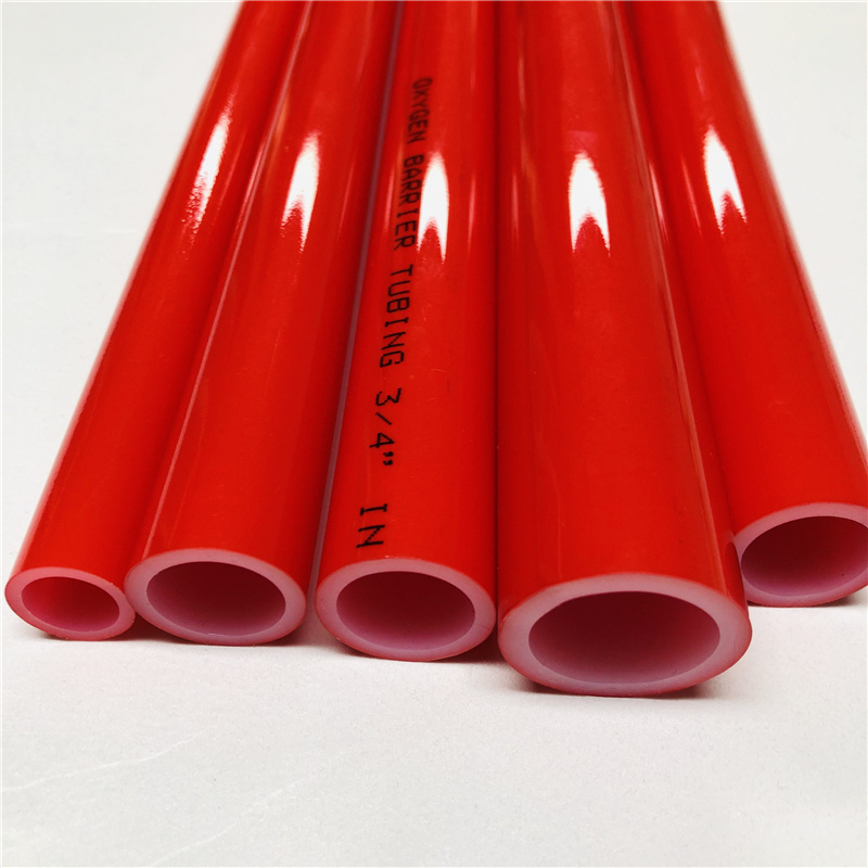 Widely used high quality 16*2mm round 16mm to 32mm pex evoh pipe for under floor heating system