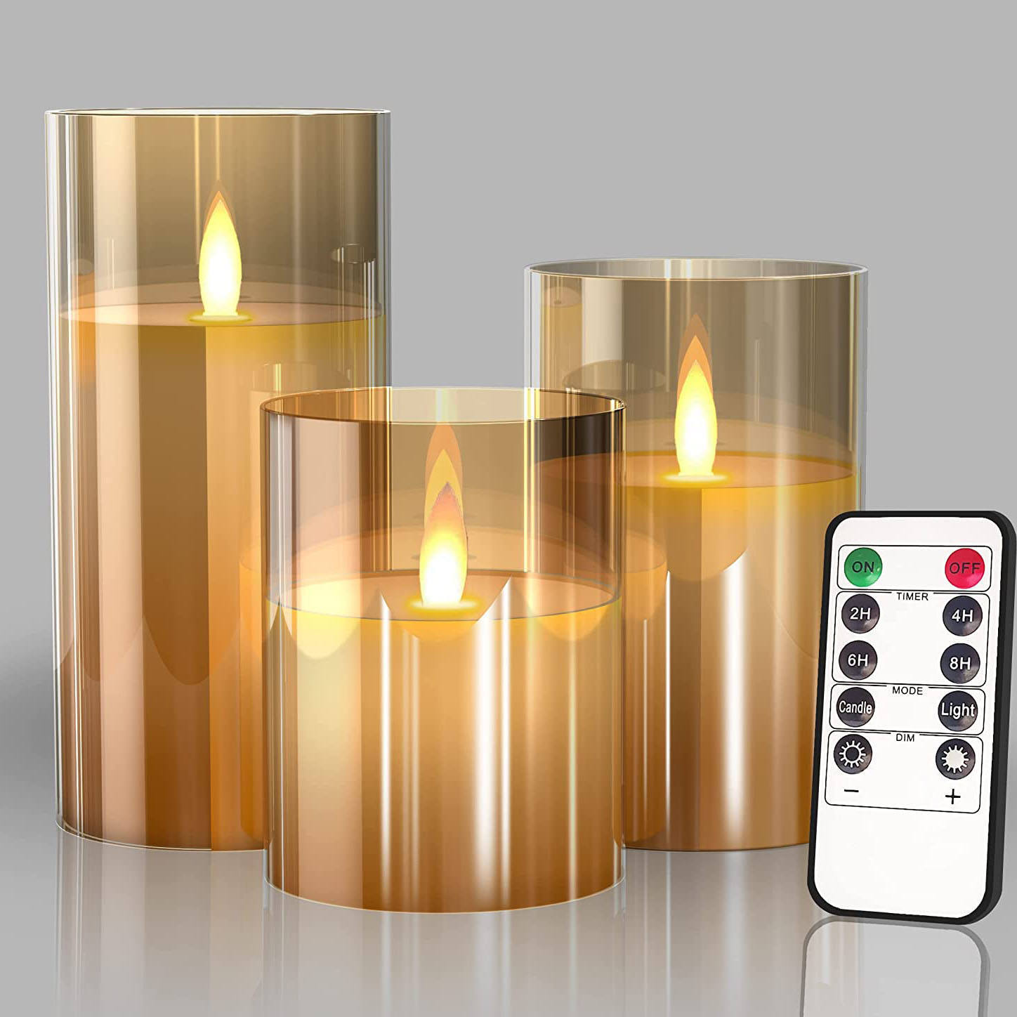 Bougie Kerzen Pillar Real Wax Electric Battery Operated Candles Velas Led Candle Flameless Candles With Remote