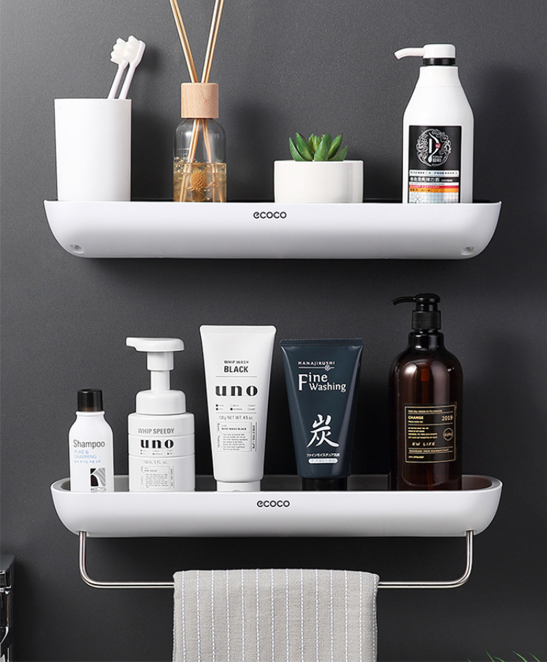 Bathroom Shelf Over The Toilet Storage Rack Wall-Mounted Shelves Space Saver Organizer For Kitchen WC Bathroom Accessories