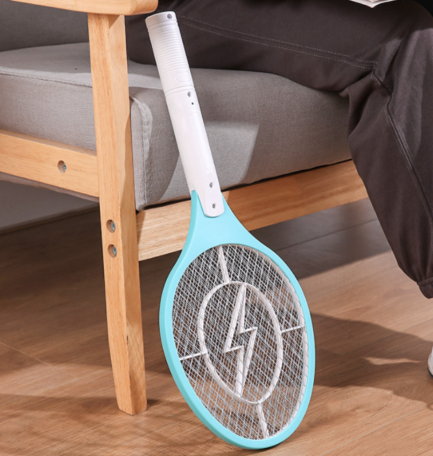 High Quality Rechargeable electric shock type mosquito killing swatter wall-mounted household mosquito repellent fly swatter