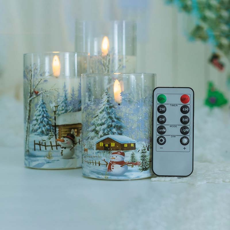 Led Candle Lamp Electronic Battery Power Candles Flameless Flicke Tea Candles For Decor Christmas Decorative Light