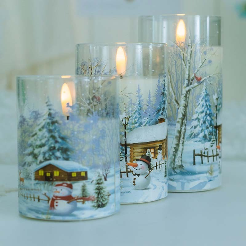 Led Candle Lamp Electronic Battery Power Candles Flameless Flicke Tea Candles For Decor Christmas Decorative Light