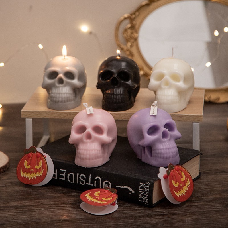 Ideal as Spell Candles spooky Halloween Decorations Halloween Themed Cadles