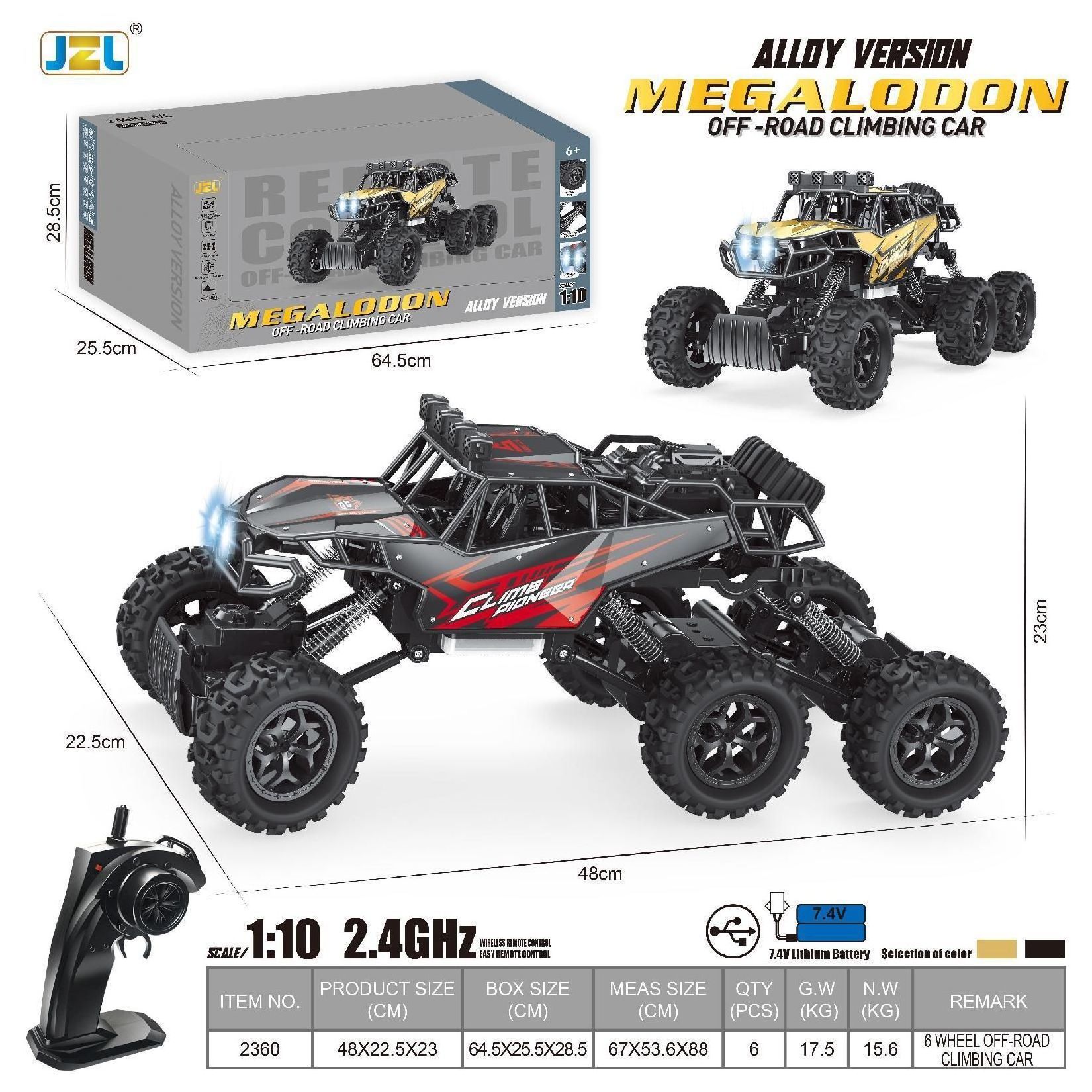 Fast RC Cars for Adults Hobby Electric Off-Road Jumping RC Trucks RC Monster Trucks Oil Filled Shocks Remote Control