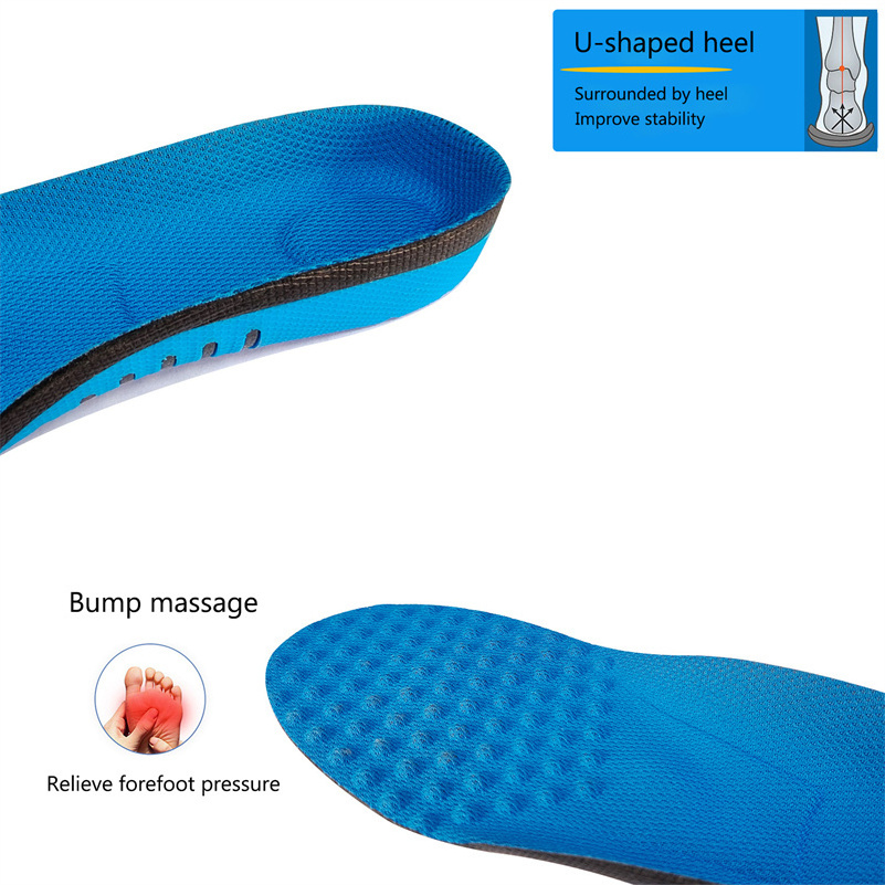 New Trend Factory Sale Wholesale Sports Insoles Foot Health Sole Pad For Shoes Feet Care EVA Insoles