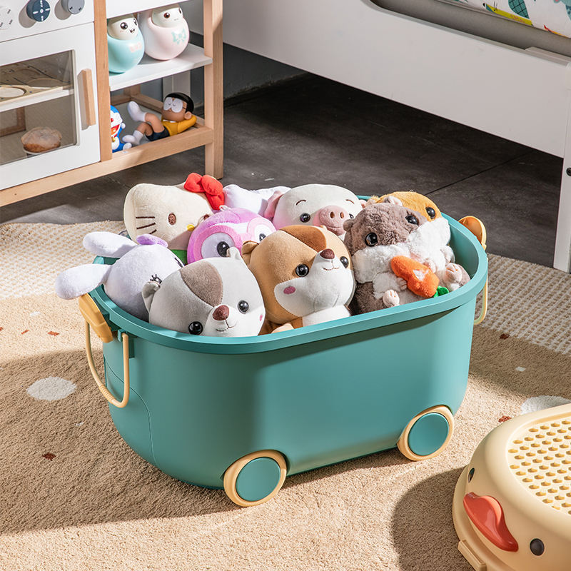 Big deal September kids toys storage bins organizers cute duck storage boxes kids durable plastic storage boxes & bins