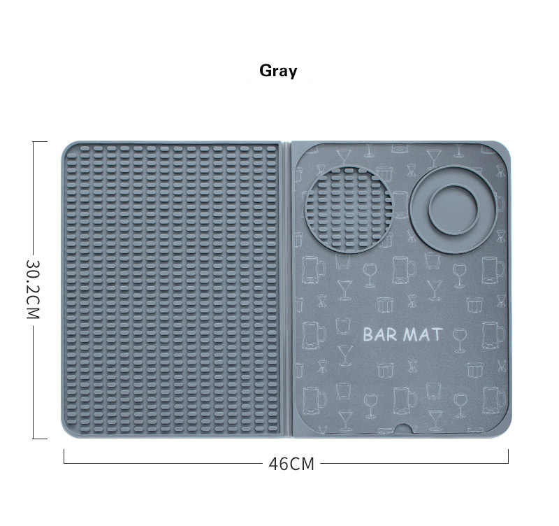 High Quality Sustainable Non-woven Bar Mat CE / EU Bar Mats Free Sustainable Campari Bar Mat