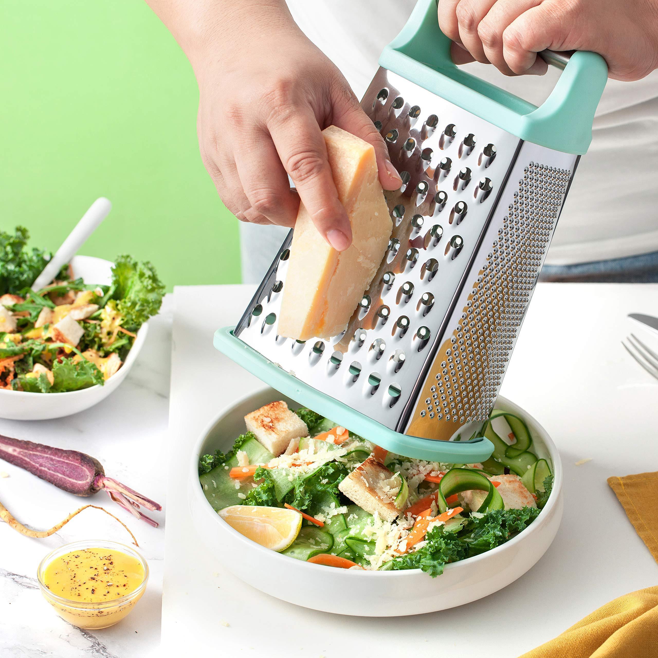 2022 Orange Olive Garden Cheese Grater Light Green Rotary Cheese Grater With Handle Black Vegetable Slicer/ Cheese Grater