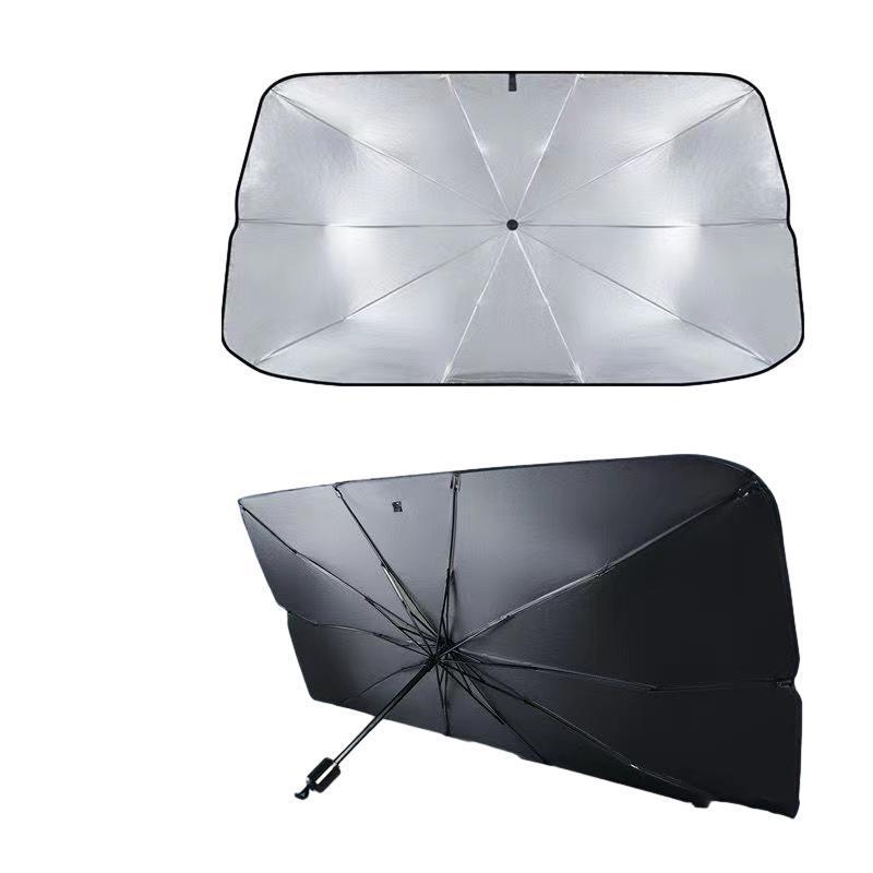 Car Interior Accessories Sunshade Umbrella Foldable Windshield Portable Car With Front Blocking Shielding Sunscreen