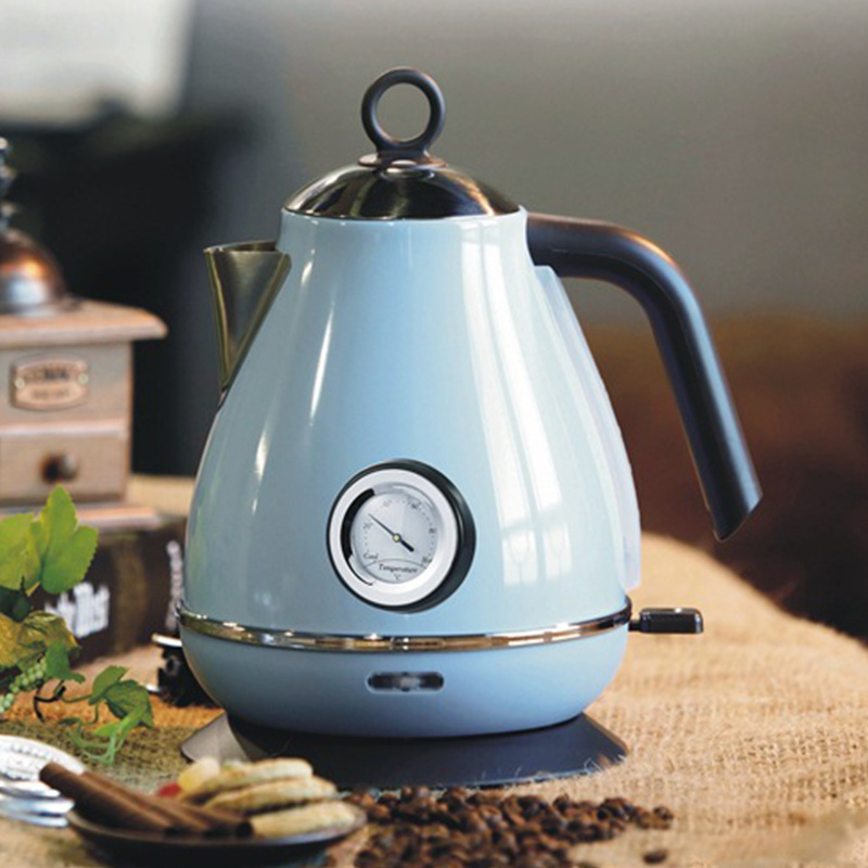 New  Digital Glass Kettle Black  Glass Kettle 360 Degree Rotational Base Turkmenistan Glass Tea Kettle