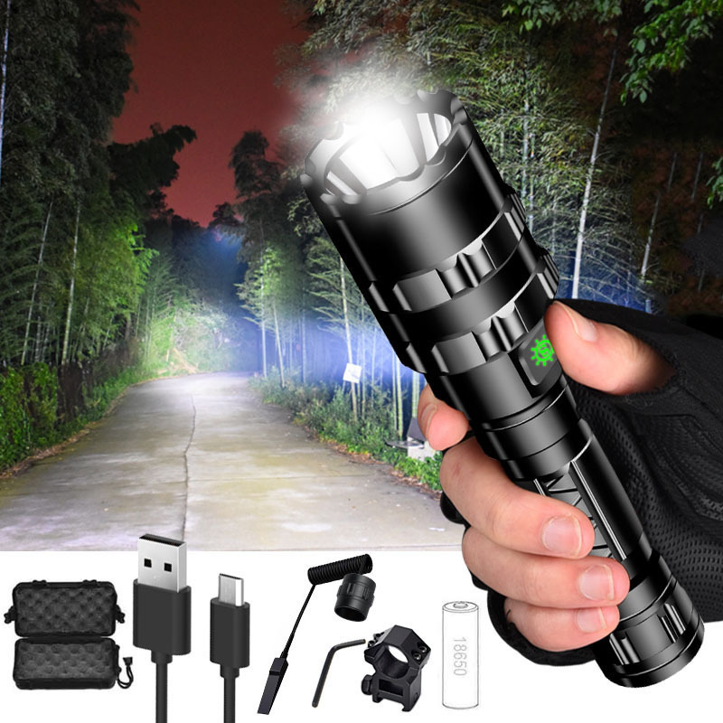 mini torch light flashlight portable led white red green light flashlight