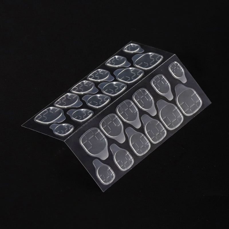 Waterproof Breathable False Nail Tips Jelly Adhesive Tabs Nail Glue Nail Sticker