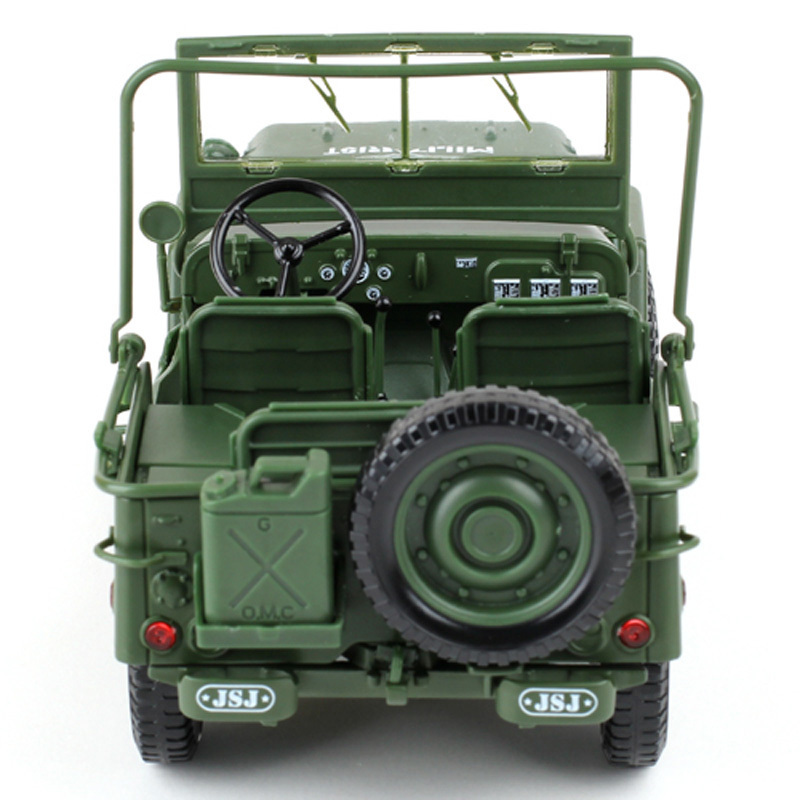 High Quality Metal Die Cast Model Truck Jeeps Toy Car For Collection