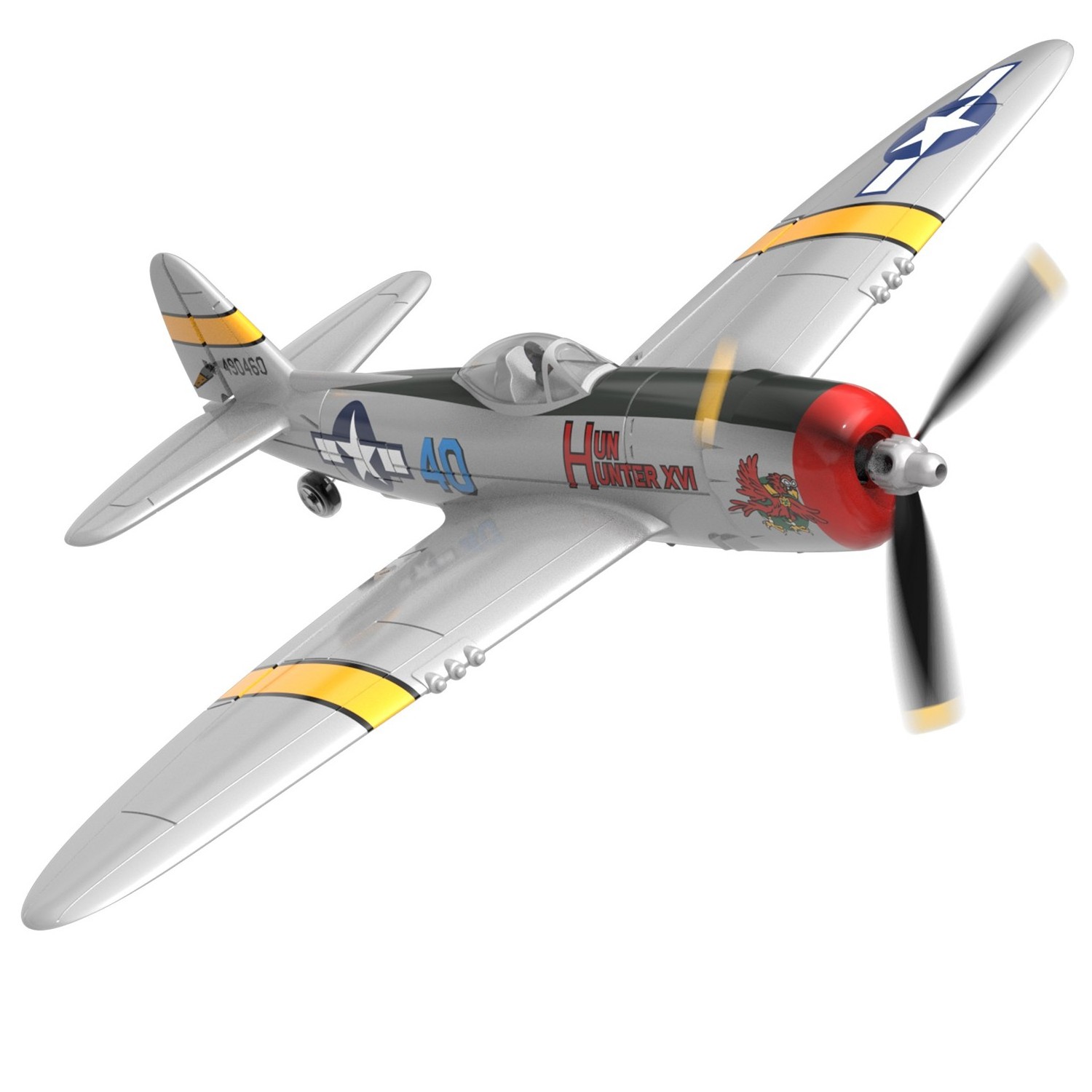 Volantex P47 400 mm Beginner Remote Control Airplane with Durable EPP Foam Ready to Fly