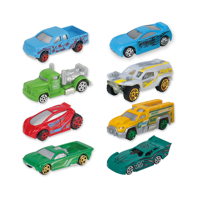 1/64 Racing  Vehicles Model Toy Miniature Collection Free Wheel pull back Die Cast Metal Car For Kids