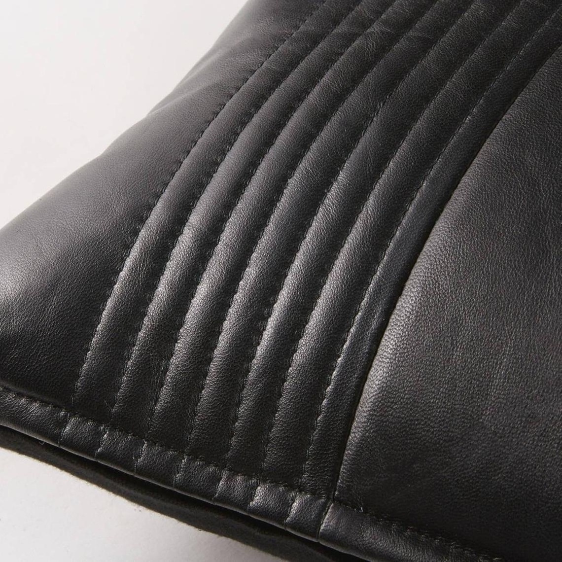 Genuine Leather Pillow Cover Modern Home Decorate Throw Case pillowcase decorative body pillow satin case LPR-0170