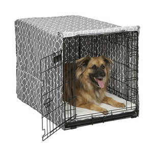 36" Durable Waterproof Pet Kennel Carriers Cages Cover Breathable Dog Crate Cover