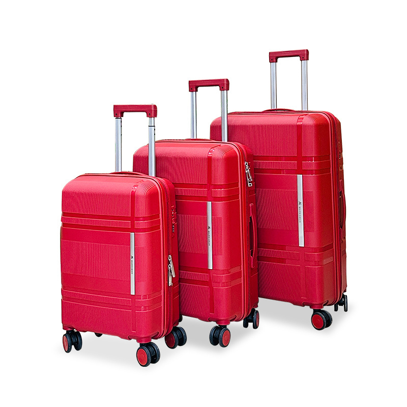 Marksman Hot Sale High Quality PP Luggage Sets Carry on Suitcase 3 Pics Set  PP Luggage Sets for Daily Use