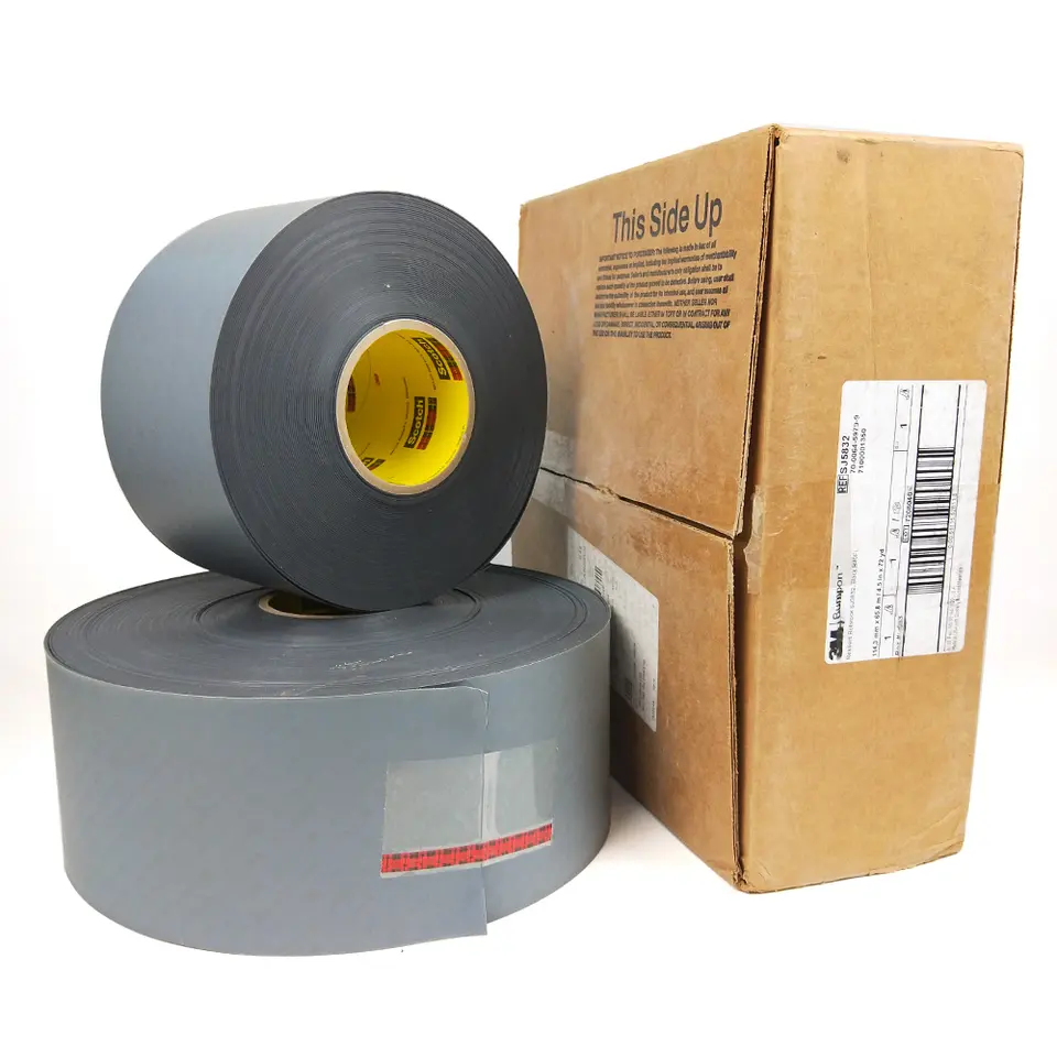 3M SJ5008 SJ5808 SJ5816 SJ5832  Bumpon Resilient Rollstock Tape Black Anti Skid Tape Rubber Self Adhesive Backed Polyurethane