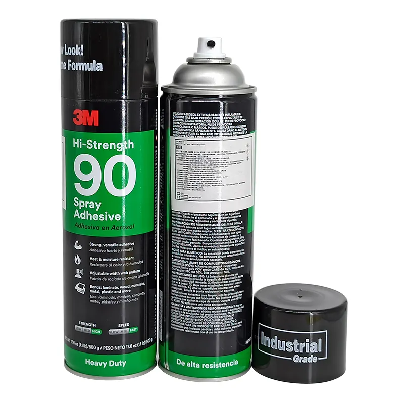 3M Hi-strength 90 Spray Adhesive High Strength Heavy Duty Spray High Temperature Resistant Original 90 Glue For Automotive