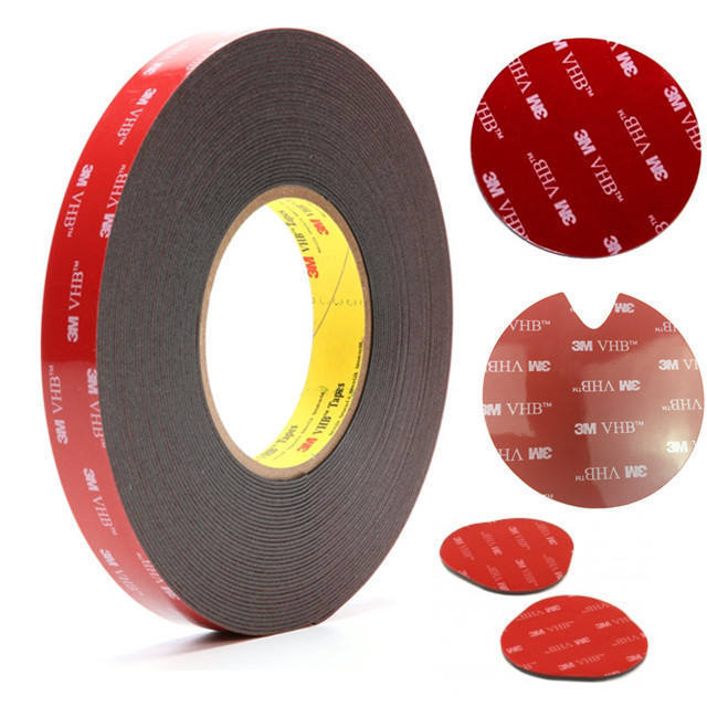 3M VHB 5915 5930 Customized Die Cutting Double Sided Foam Base Modified Acrylic Adhesive Strong Auto Metal Tape