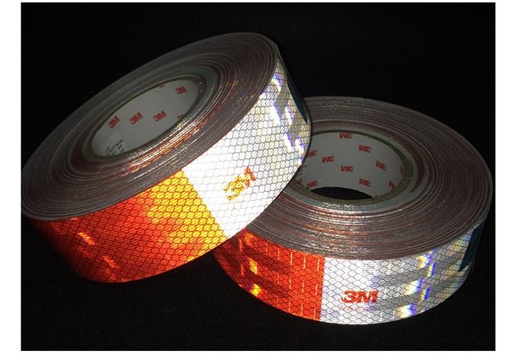 3M 983 ECE104R Factory Industry Yellow Reflect Strip Polyester Reflector Strip Vehicle Reflective Materials Stickers Tape