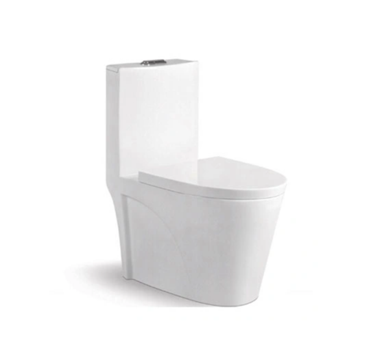 Seat Cover One Piece Wc One Piece Toilet Slow Down Modern Two Piece Round Hotel Bathroom Furniture Ceramic China 5 Years 305mm