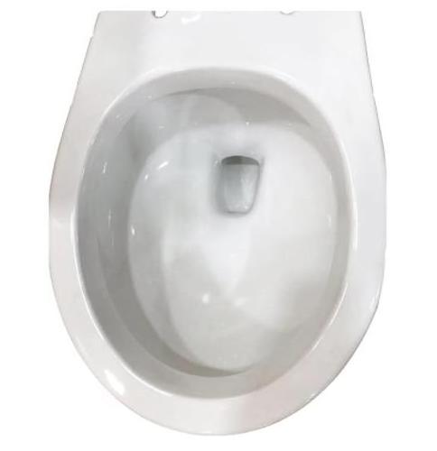 Back to Wall Rimless Two Piece Toilet Bowl Bathroom Dual Flush Straight Toilets Ceramic Modern China P-trap S-trap Wash Down