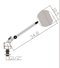 Wholesale Price High Quality  MT-003 Water Tank toilet flush valve float ball